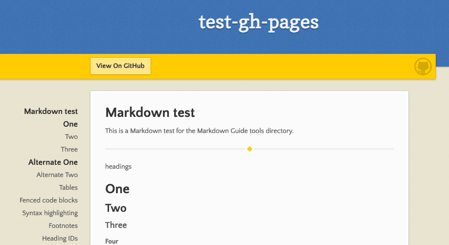 github-pages-markdown-reference-markdown-101