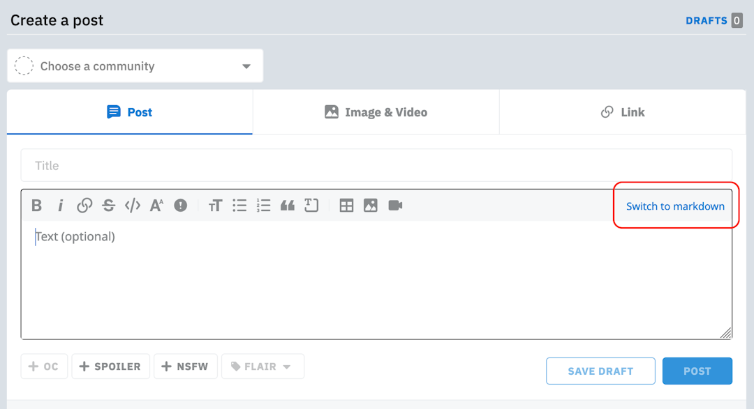 Reddit Markdown Reference Markdown Guide reddit-markdown-reference-markdown-guide